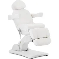 Physa Fauteuil d'esthétique - 4 moteurs - 350 W - 181 x 57 x 68 - 91 cm - 150 kg - Blanc GENOA WHITE
