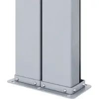 vidaXL Store latéral extensible noir 180x1200 cm