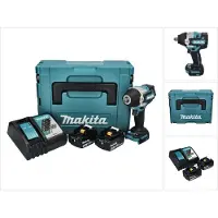 Makita DTW 700 RMJ Visseuse à choc sans fil 18 V 700 Nm 1/2'' XPT Brushless + 2x batterie 4,0 Ah + chargeur + Makpac