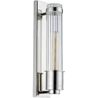 Quintiesse Wellington Applique E27 Chrome poli Clair IP44 (820 lm, E27, IP44)