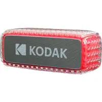 Kodak Enceinte Bluetooth IPX6 - 8 W - Batterie rechargeable 3,7 V/3000 mAh - Rouge