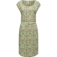 Ragwear Robe 'Lilithe Ikat' beige / vert clair / rose / rouge