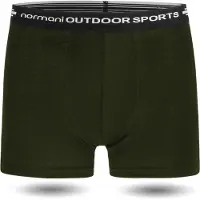 Normani Sous-vêtements de sport ' Adelaide ' vert / blanc