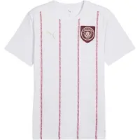 Puma Manchester City Fc 24/25 Pre Match Short Sleeve T-shirt Blanc XS