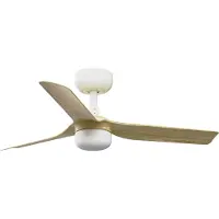Faro Mini Punt S (Ø90cm) Ventilateur de Plafond White | Maple | LED