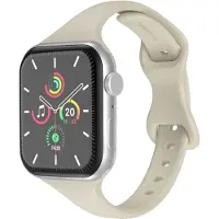 IMoshion Bracelet slim en silicone pour Apple Watch | 38/40/41/42 mm - Starlight