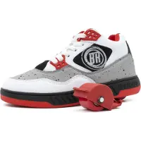 Breezy Rollers Chaussures à roulettes JUMPER garcons - Blanc - 31