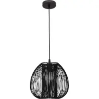 Nova Luce Suspension Desire noir