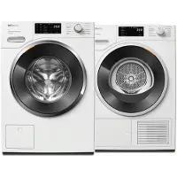 Miele Bundle - Machine à laver WWE380 WCS QuickPowerWash + Sèche-linge TWD 640 WP EcoSpeed