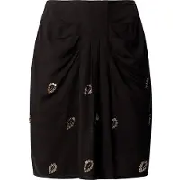 Pepe Jeans pour femme. PL901214 Jupe courte Emeric noir (S), Casuel, Viscose
