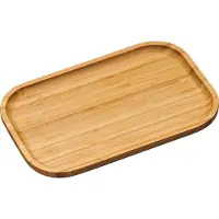 Kesper 58160 Plateau de service classique Rectangle en bois, Planche à découper, Marron