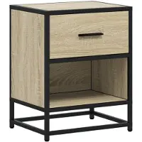 vidaXL Table de chevet chêne sonoma 40x31x50 cm bois d’ingénierie