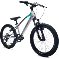 Sun baby VTT enfant pour garçon 20 pouces à partir de 5 ans avec vitesses Shimano RevoShift Verdant 6 vitesses