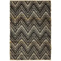 House Doctor - Monta Tapis de Porte Nature/Noir