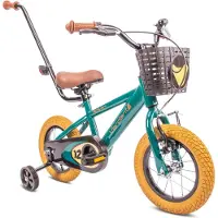 Sun baby Verdant Rowan Vélo enfant garçon 12 14 16 pouces à partir de 2-4 ans BMX Enfants Vélo (12 pouces, vert)
