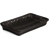 Aps Corbeille à pain noire pour buffet | 6 tailles