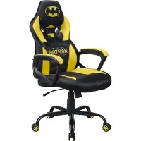 Subsonic Chaise Gaming Batman, Fauteuil Gamer Noir Taille S/M