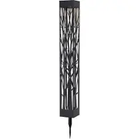 Star Trading Lampe d'entrée solaire à LED 'Siranna', noir, warmwhite LED