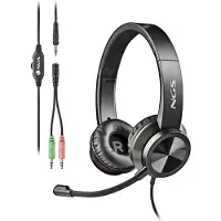 NGS MSX 11 PRO Casque de jeu stéréo filaire Noir pour Xbox PS PC