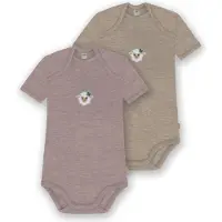 Normani Barboteuse / body 'Tauranga' beige / mélange de couleurs / rose