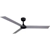 Faro Cruiser Ventilateur de Plafond Black | Aluminium | XL (Ø160cm) | Without light