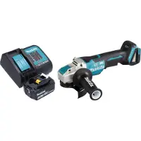Makita DGA 520 SF1X1 Meuleuse d'angle sans fil 18 V 125 mm X-LOCK Brushless + 1x batterie 3,0 Ah + chargeur