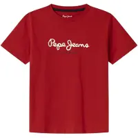 Pepe Jeans T-shirt à manches courtes New Art rouge 10 Years Junge rouge 10 Years