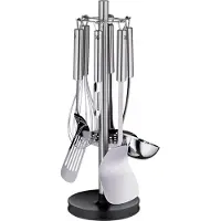 WMF Profi Plus Kitchen Set With Stand 7 Pieces Argenté