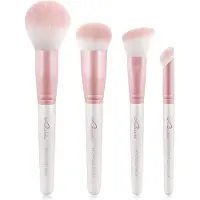 Luvia Cosmetics Flawless Face Set kit de pinceaux avec étui Candy