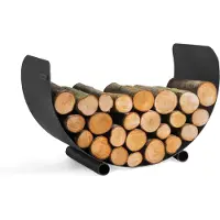 Cook King Porte bûches demi-lune TURYN 80cm en acier