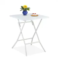 Relaxdays Table-de-jardin (62 x 62 x 73 cm)