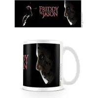 Freddy vs. Jason Mug de - Face Off - pour Indifférent - multicolore - Taille Standard