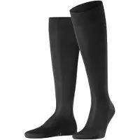 Falke Chaussettes montantes gris clair / noir
