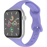 IMoshion Bracelet slim en silicone pour Apple Watch | 38/40/41/42 mm - Lilas