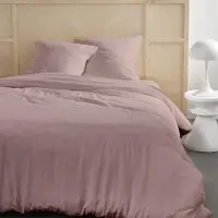 TODAY Ensemble de housse de couette TODAY Dream Double Lit Rose