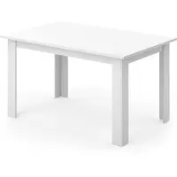 Vicco Table de salle à manger Karlos Blanc 140x90cm, Model 26827