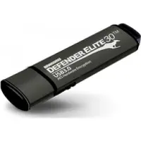 Kanguru 16GB Kanguru Defender Elite30 (16 Go), Clé USB, Gris, Noir