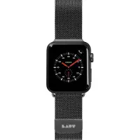 Laut Steel Loop Apple Watch Series 1-10 / SE / Ultra (2) - 42/44/45/46/49 mm - Noir