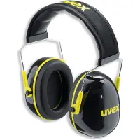 Uvex K2 Headset Hearing Protectors Noir