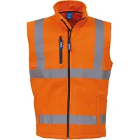 Yoko Bodywarmer softshell haute visibilit? Hi Vis Yellow - Yoko YHV006 - Taille XL