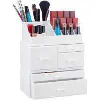 Relaxdays Organisateur cosmétique 21 compartiments