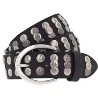 Vanzetti Ceinture or / noir