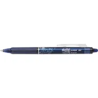 Pilot Roller à encre FRIXION Clicker, effaçable, bleu-noir, 12 pièces