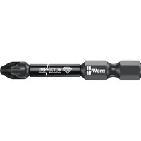 Wera Bit 855/4 IMP DC PZD3 Longueur 50 mm 1/4 ″ E6,3 Impacteur, DC