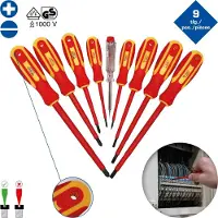 BRILLIANT TOOLS BT068010 Schroevendraaierset