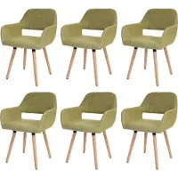 Mendler Chaise de salle à manger -A50 II (lot de 6)