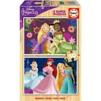 Educa Puzzles 2 X 50 pcs disney princess en bois