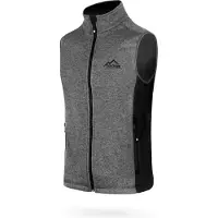 Normani Gilet gris / noir