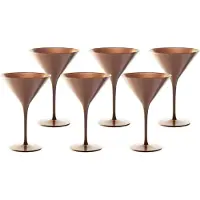 Stölzle Coupe à cocktail olympique, Verres à cocktail, Marron