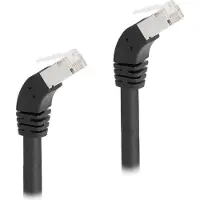 DeLOCK RJ45 Câble réseau Cat.6A S/FTP 45 anglé vers le bas 3 m schw